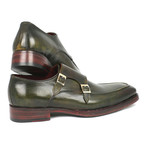 Goodyear Welted Double Monkstrap // Green (Euro: 47)