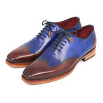 Wingtip Oxford Goodyear Welted // Blue + Brown (Euro: 39)