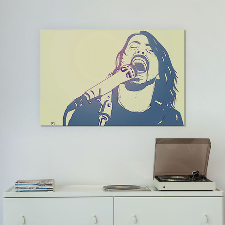 Dave Grohl (26"W x 18"H x 0.75"D)