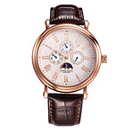 Aries Gold Kensington 101 Moonphase Quartz // G 101 RG-W