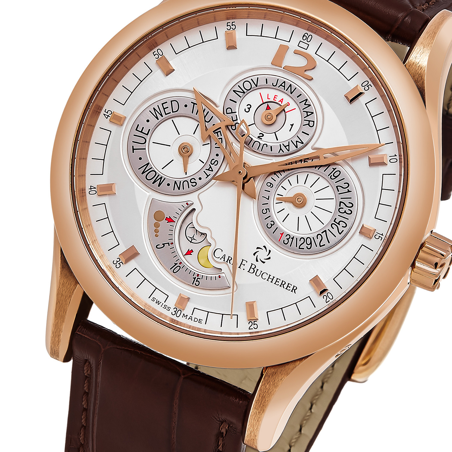 Carl F Bucherer Manero Perpetual Calendar Automatic 00 10902 03 16 Carl F Bucherer Manero Perpetual Calendar Automatic 00 10902 03 16