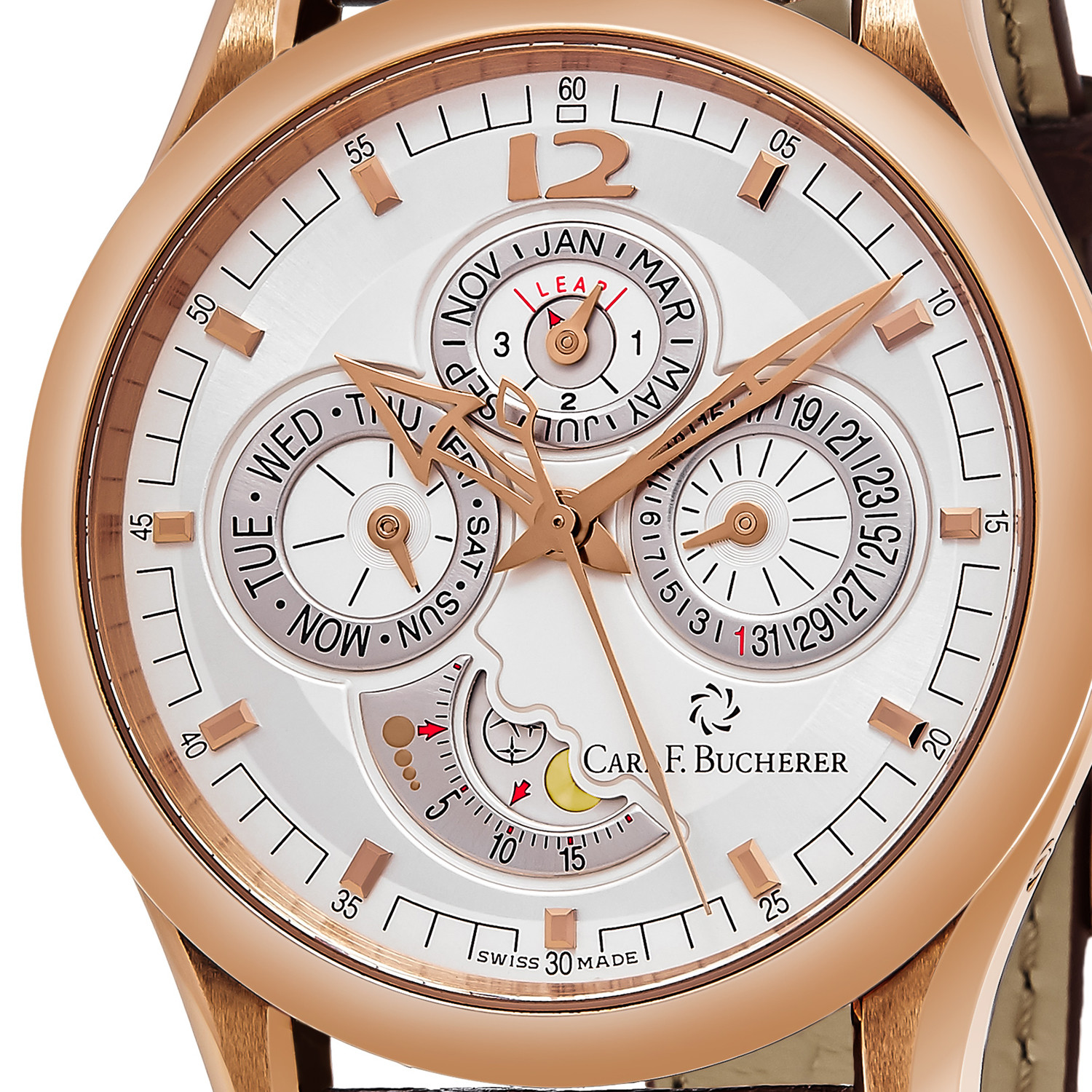 Carl F Bucherer Manero Perpetual Calendar Automatic 00 10902 03 16 Carl F Bucherer Manero Perpetual Calendar Automatic 00 10902 03 16