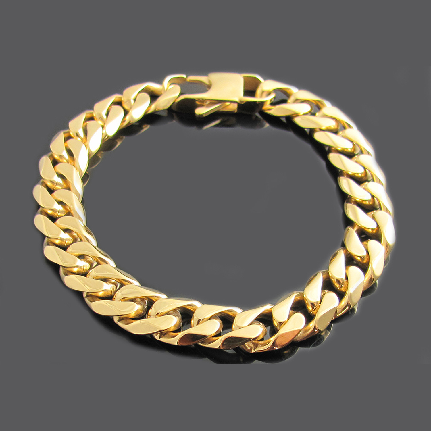 Cuban Link Bracelet 18k Gold Clearance Men S Accessories Cuban Link Bracelet 18k Gold
