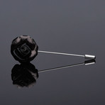The Naeem Lapel Pin // Black