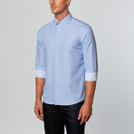Renzo Dress Shirt // Royal (4XL)