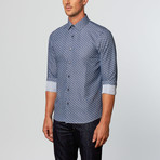 TR Premium // Genova Dress Shirt // Navy (L)