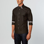 Milan Dress Shirt // Black (4XL)