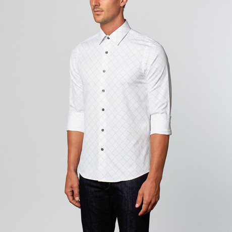 TR Premium // Modern Dress Shirt // White (3XL)