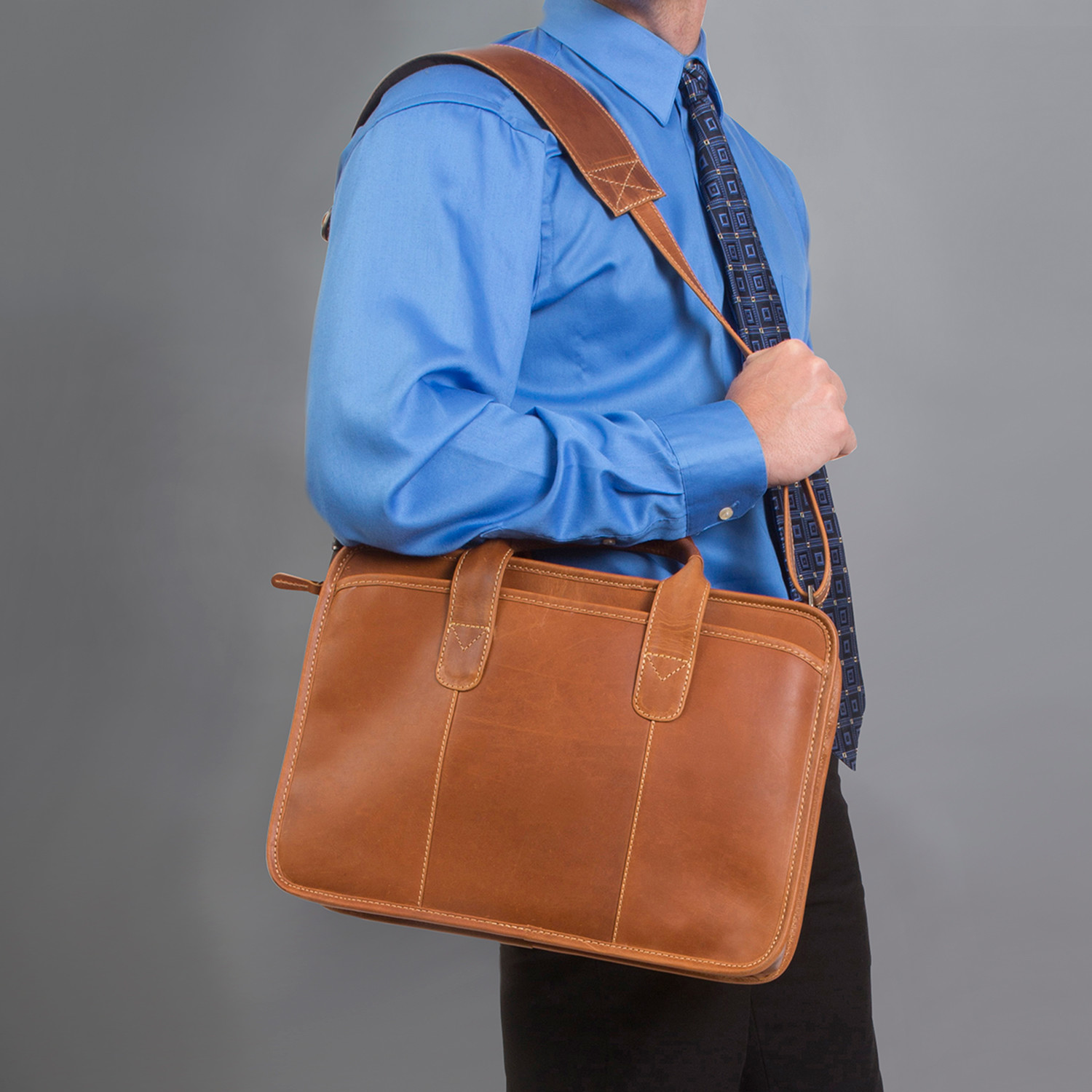 canyon leather briefcase