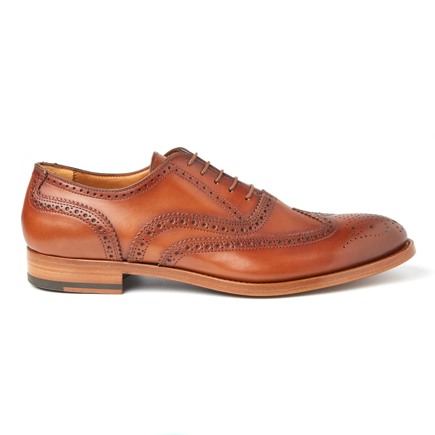 Full Brogue Oxford // Cognac (Euro: 39) - Antonio Maurizi - Touch of Modern