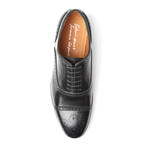 Semi-Brogue Oxford // Nero (Euro: 43)