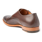 Cap-Toe Double Monkstrap // Dark Brown (Euro: 46)