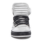 YLATI // Opus High-Top Sneaker // White (Euro: 43)