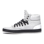 YLATI // Opus High-Top Sneaker // White (Euro: 40)