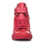 Amalfi High-Top Sneaker // Red (Euro: 40)