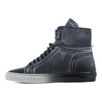 YLATI // Amalfi High-Top Sneaker // Black + White (Euro: 40)