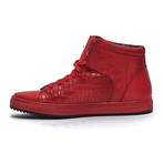 Nerone High-Top Sneaker // Red (Euro: 42)