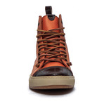 Ylati // Sorrento High-Top Sneaker // Orange (Euro: 40)
