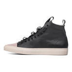 YLATI // Sorrento High-Top Sneaker // Black (Euro: 43)