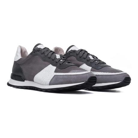Positano Sneaker // Grey & White (Euro: 40)