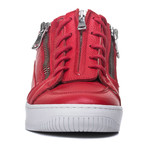 Augusto Low-Top Sneaker // Red (Euro: 42)
