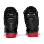 Zeus High-Top Sneaker // Black + Red (Euro: 40)