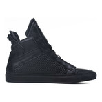 YLATI // Zeus High-Top Sneaker // Black (Euro: 40)
