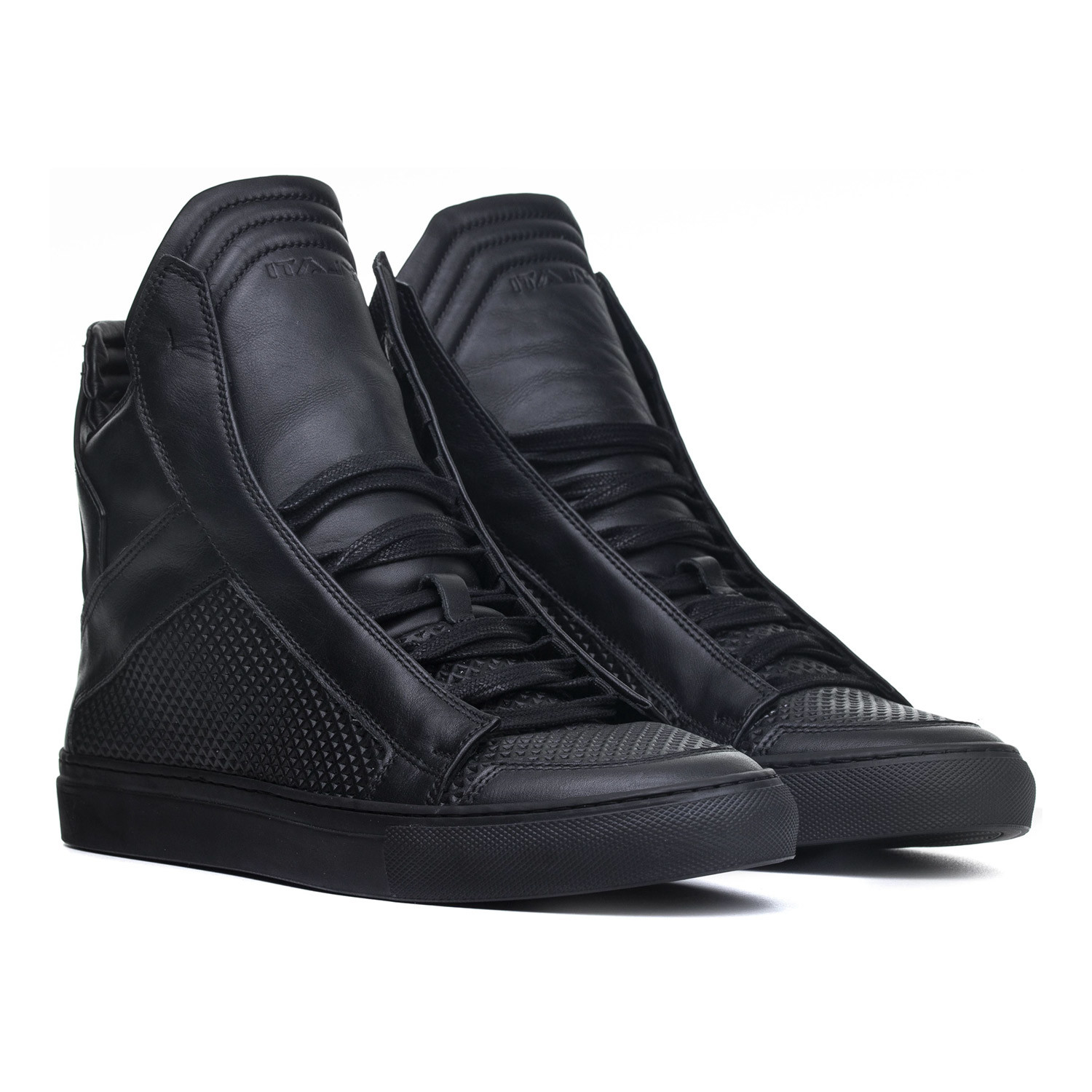 YLATI // Zeus High-Top Sneaker // Black (Euro: 46) - YLATI Footwear ...