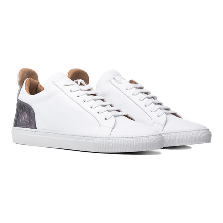 YLATI // Amalfi 2.0 Low-Top Sneaker // White (Euro: 41)