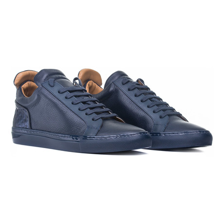 YLATI // Amalfi 2.0 Low-Top Sneaker // Blue (Euro: 42)