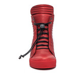 Apollo High-Top Sneaker // Red (Euro: 40)