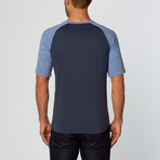 Split // Freeman Knit Long Sleeve // Blue (L)