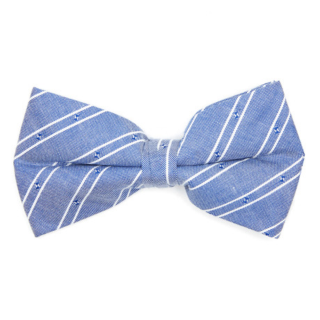 Bow Tie // Blue Stripe