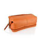 Woodland Leather // Wash Bag // Tan