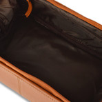 Woodland Leather // Wash Bag // Tan