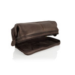 Woodland Leather // Wash Bag // Brown