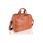 Convertible Messenger Briefcase // Dark Brown