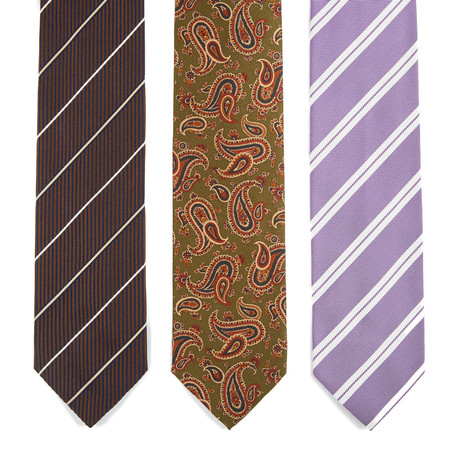 Marsala Tie // Multicolor // Pack of 3