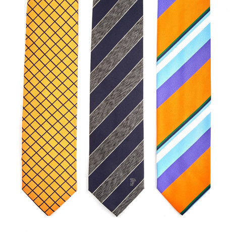 Arezzo Tie // Multicolor // Pack of 3