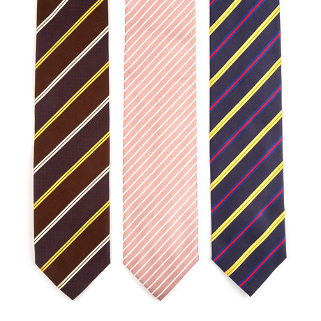 Trento Tie // Multicolor // Pack of 3