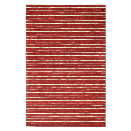 Linear // Red (2'6"L x 8'W)