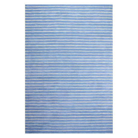 Linear // Light Blue (2'6"L x 8'W)