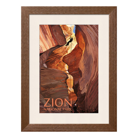 Zion National Park // Canyoneering Scene