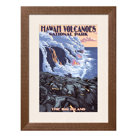 The Big Island // Lava Flow Scene