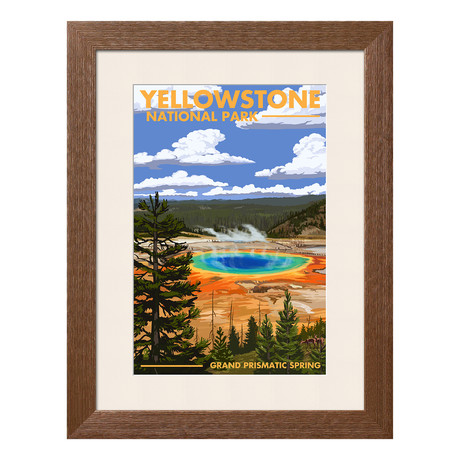 Yellowstone National Park // Grand Prismatic Spring