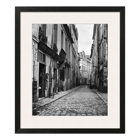 Charles Marville // Rue Du Jardinet, from Passage Hautefeuille, Paris, 1858-78