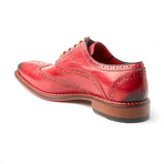 Veloce Wing-Tip Derby // Red (Euro: 41)