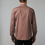 Something Shaggable Button-Up // Light Brown (L)