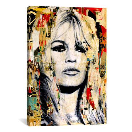 Brigitte Bardot (18"W x 26"H x 0.75"D)