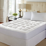 Pure Rest Washable Memory Foam Mattress Pad (Full)